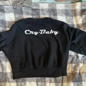 H&M Sweaters Hm Crybaby Cropped Sweater Poshmark